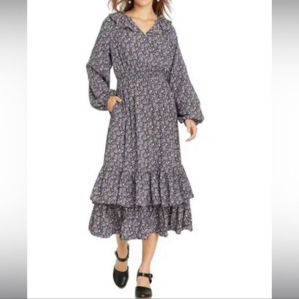 Universal Thread maxi floral ruffle dress